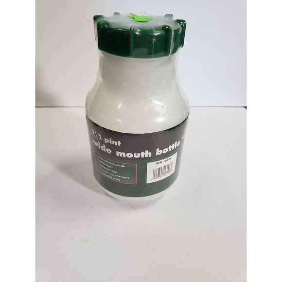 Texsport Authentic Adventure Gear Lightweight 11/2 Paint Wide Mouth Bottle NWT - Picture 1 of 3